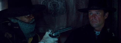 Still frame 49 from The Hateful Eight (2015) directed by Quentin Tarantino