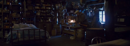 Still frame 59 from The Hateful Eight (2015) directed by Quentin Tarantino