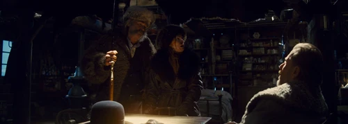 Still frame 61 from The Hateful Eight (2015) directed by Quentin Tarantino
