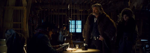 Still frame 72 from The Hateful Eight (2015) directed by Quentin Tarantino