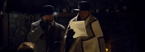 Still frame 80 from The Hateful Eight (2015) directed by Quentin Tarantino