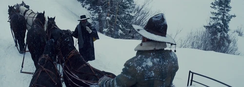 Still frame 9 from The Hateful Eight (2015) directed by Quentin Tarantino