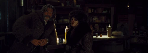 Still frame 100 from The Hateful Eight (2015) directed by Quentin Tarantino