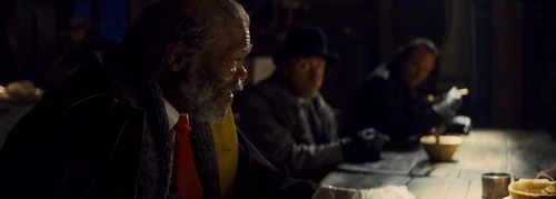 Still frame 130 from The Hateful Eight (2015) directed by Quentin Tarantino
