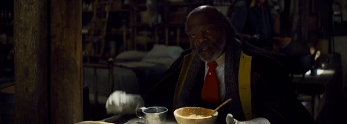 Still frame 131 from The Hateful Eight (2015) directed by Quentin Tarantino
