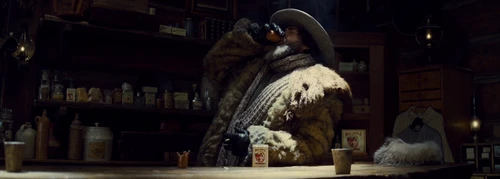 Still frame 151 from The Hateful Eight (2015) directed by Quentin Tarantino