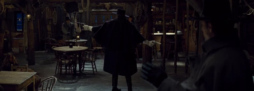 Still frame 153 from The Hateful Eight (2015) directed by Quentin Tarantino