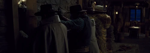 Still frame 155 from The Hateful Eight (2015) directed by Quentin Tarantino