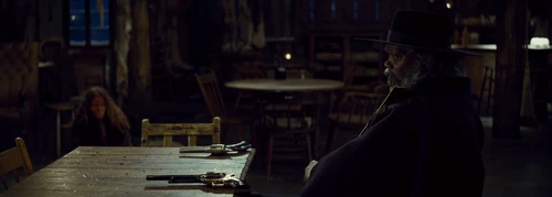 Still frame 158 from The Hateful Eight (2015) directed by Quentin Tarantino