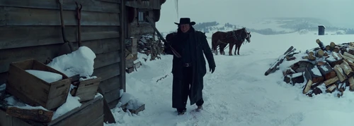 Still frame 197 from The Hateful Eight (2015) directed by Quentin Tarantino