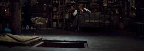 Still frame 215 from The Hateful Eight (2015) directed by Quentin Tarantino