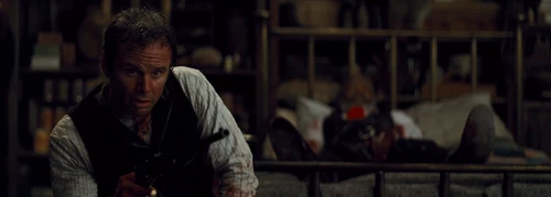 Still frame 227 from The Hateful Eight (2015) directed by Quentin Tarantino