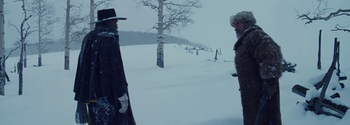 Still frame 35 from The Hateful Eight (2015) directed by Quentin Tarantino