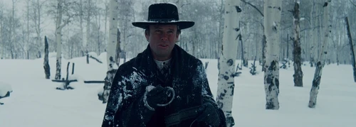 Still frame 45 from The Hateful Eight (2015) directed by Quentin Tarantino