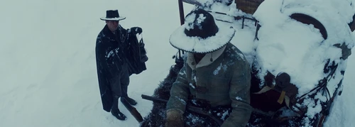 Still frame 46 from The Hateful Eight (2015) directed by Quentin Tarantino