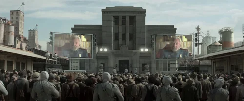 Still frame 11 from The Hunger Games: Mockingjay - Part 1 (2014) directed by Francis Lawrence