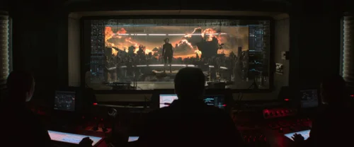 Still frame 20 from The Hunger Games: Mockingjay - Part 1 (2014) directed by Francis Lawrence