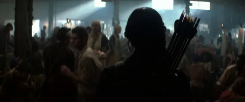 Still frame 28 from The Hunger Games: Mockingjay - Part 1 (2014) directed by Francis Lawrence