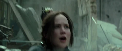 Still frame 31 from The Hunger Games: Mockingjay - Part 1 (2014) directed by Francis Lawrence