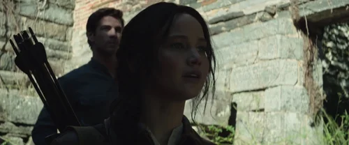 Still frame 34 from The Hunger Games: Mockingjay - Part 1 (2014) directed by Francis Lawrence