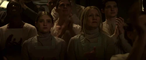 Still frame 64 from The Hunger Games: Mockingjay - Part 1 (2014) directed by Francis Lawrence