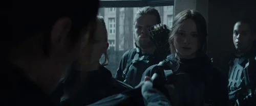 Still frame 38 from The Hunger Games: Mockingjay - Part 2 (2015) directed by Francis Lawrence