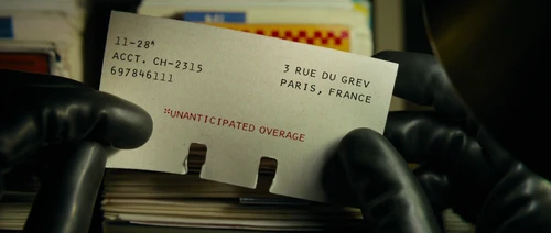 Still frame 155 from The Killer (2023) directed by David Fincher