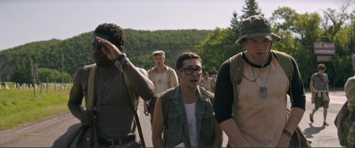 Still frame 73 from The Long Walk (2025) directed by Francis Lawrence