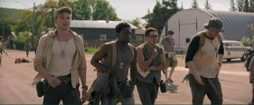 Still frame 76 from The Long Walk (2025) directed by Francis Lawrence
