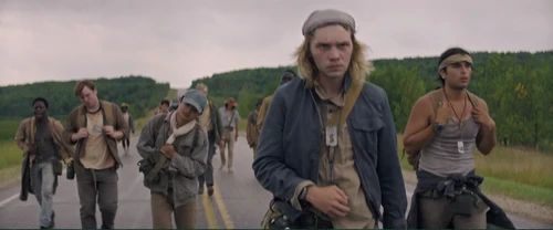 Still frame 101 from The Long Walk (2025) directed by Francis Lawrence
