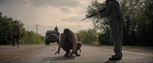Still frame 106 from The Long Walk (2025) directed by Francis Lawrence
