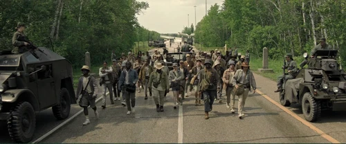Still frame 28 from The Long Walk (2025) directed by Francis Lawrence
