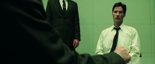 Still frame 35 from The Matrix (1999) directed by Lana Wachowski, Lilly Wachowski