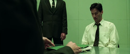 Still frame 38 from The Matrix (1999) directed by Lana Wachowski, Lilly Wachowski