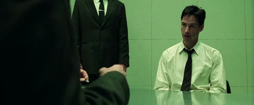 Still frame 42 from The Matrix (1999) directed by Lana Wachowski, Lilly Wachowski