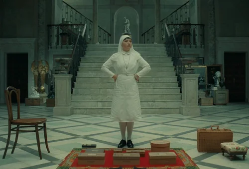 Still frame 66 from The Phoenician Scheme (2025) directed by Wes Anderson