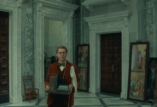 Still frame 67 from The Phoenician Scheme (2025) directed by Wes Anderson
