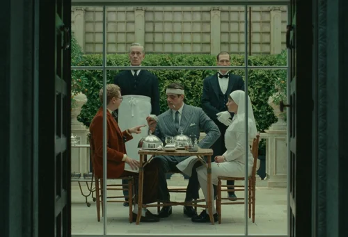 Still frame 68 from The Phoenician Scheme (2025) directed by Wes Anderson