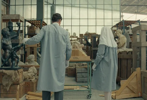 Still frame 75 from The Phoenician Scheme (2025) directed by Wes Anderson