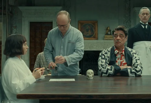 Still frame 89 from The Phoenician Scheme (2025) directed by Wes Anderson