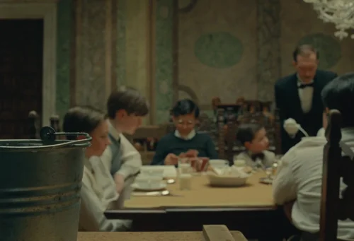 Still frame 91 from The Phoenician Scheme (2025) directed by Wes Anderson