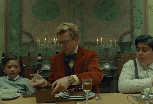 Still frame 93 from The Phoenician Scheme (2025) directed by Wes Anderson
