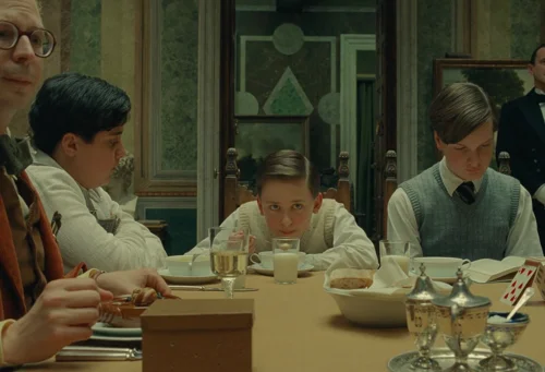 Still frame 95 from The Phoenician Scheme (2025) directed by Wes Anderson