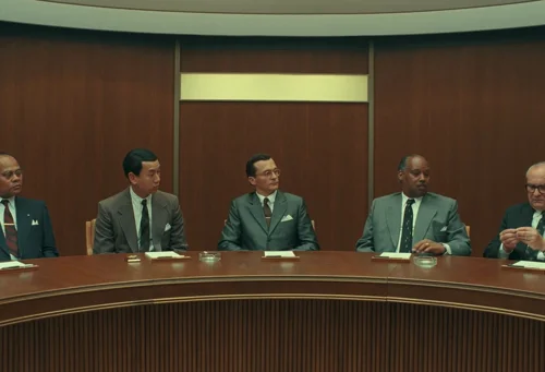 Still frame 102 from The Phoenician Scheme (2025) directed by Wes Anderson