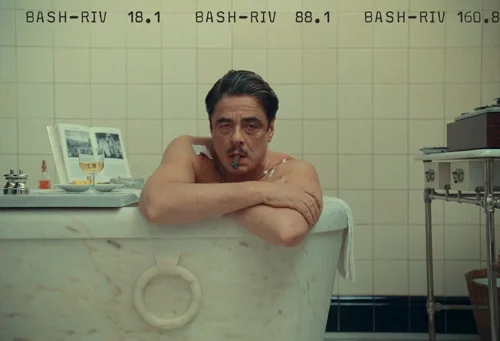 Still frame 105 from The Phoenician Scheme (2025) directed by Wes Anderson