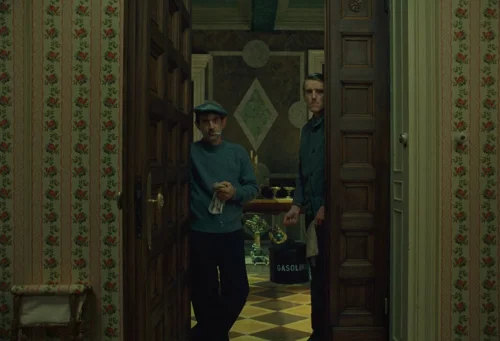 Still frame 110 from The Phoenician Scheme (2025) directed by Wes Anderson