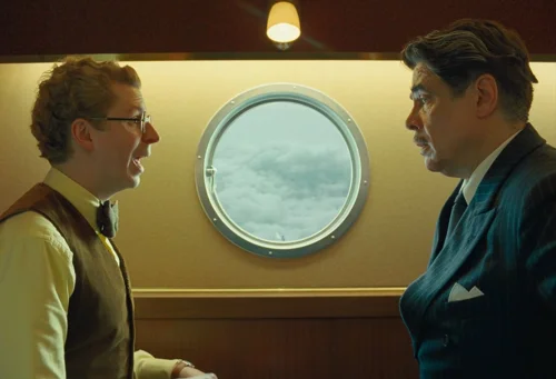 Still frame 121 from The Phoenician Scheme (2025) directed by Wes Anderson