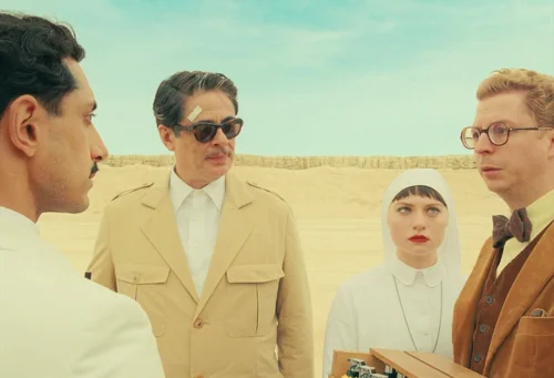 Still frame 142 from The Phoenician Scheme (2025) directed by Wes Anderson