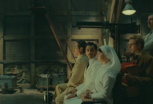 Still frame 145 from The Phoenician Scheme (2025) directed by Wes Anderson