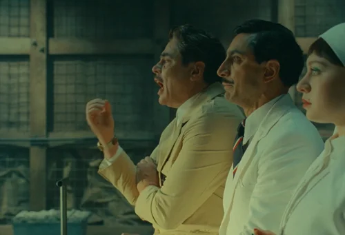 Still frame 152 from The Phoenician Scheme (2025) directed by Wes Anderson
